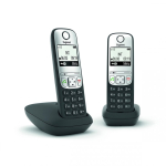 Gigaset A690 Duo Analoog-/DECT telefon Must