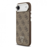 Juhtum Juhtum Guess 4G kolmnurga logo MagSafe iPhone Air pruun