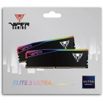 Patriot Patriot Viper Gaming RGB Elite 5 Ultra DDR5-6400 RAM, CL 32, AMD EXPO, Intel XMP 3.0 - 2x 32GB, must