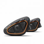 Midland BTX1 Pro S sisesides&uuml;steem mootorrattale 800 m Must, Oranž