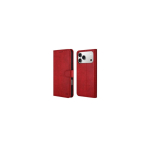 HDD Clasp Wallet Case Samsung A135 A13 4G punane