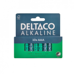 Deltaco LR03-10B majapidamispatarei &Uuml;hekordne patarei AAA Aluseline