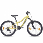 Laste Laste jalgratas Rock Machine Storm 20 Sulfur Yellow (Ratta suurus: 20 Raami suurus: 9)