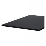 Elfen Ergodesk table top, 70 x 60 cm, matt black, Antifingerprint surface