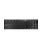 CHERRY KW 9100 SLIM klaviatuur RF juhtmeta &uuml;hendus + Bluetooth QWERTZ Saksa keel Must