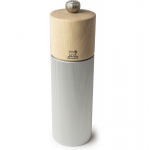 Peugeot Line Natural salt mill, 18 cm, wood/aluminum