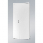 Cama SAMBA 1 BI/BI magamistoa garderoob ja kapp 1 riiulid 2 uks(ed) Valge