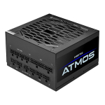 Chieftec Atmos toiteallika komponent 750 W 20+4 pin ATX ATX Must