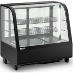 Refrigerator Refrigerator Royal Catering Refrigerator showcase, glass, 3 levels, 100 l - black