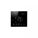Hismart TUYA Programmable thermostat WiFi, black