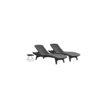 Sun Sun lounger set 2 pcs + table Pacific grey