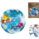 Fantasy Fantasy Puzzles Pisces (Zodiacs) Wooden Puzzle (200 pieces)