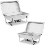 Royal Royal Catering Podgrzewacz bemar bufetowy do potro na paste with containers GN 2 x 8l - set of 2 pcs.