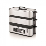 WMF KITCHENminis 0415090011 auruti 2 korv(id) T&ouml;&ouml;pinna peal 900 W Must, Roostevaba teras