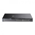 TP-Link Omada SG6428XHP v&otilde;rgul&uuml;liti Juhitav L3 Gigabit Ethernet (10/100/1000) Power over Ethernet tugi 1U Must