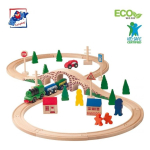 Woodyland Woodyland Eight Railway Set Figure with Battery Powered Motor