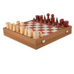 Manopoulos Bauhaus Style Chess Set 40x40cm With Pieces