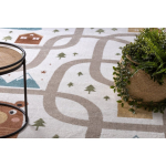 Kilim Kilim BEO POLAR v&auml;rv kreem 140x190 Hakano