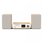 Pure 252807 helis&uuml;steem koju Kodune audio mikros&uuml;steem 50 W Tamm, Valge