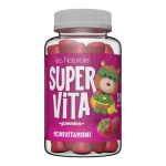 Via Via Naturale Super Vita Monivitamiin Gummies, Vaarikas, 120 tk
