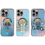 ZUCK ZUCK BEAR kaitse CALIFORNIA COOL MAG, &uuml;hilduv MagSafe'iga, m&otilde;eldud IPHONE 16 Pro Max autole.