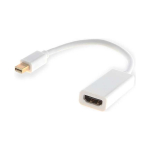 Savio Adapter AV DisplayPort Mini HDMI Valge (CL-57)