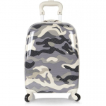 Heys Fashion Spinner children's suitcase, gray camo