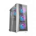 Computer Computer case Darkflash DK352 Plus with 4 fans (black and white)