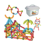 WOOPIE Magnetic Educational Building Blocks 128 El.