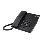Alcatel Temporis 180 Analoog-/DECT telefon Must