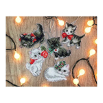 luca luca S Christmas kitten toys SLETI987