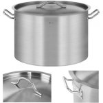 Royal Royal Catering Cooking pot with lid, stainless steel, for induction cooker, 113 L