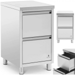 Royal Royal Catering Szafka gastronomiczna wolnostojąca 2 szulady TABLE 50 x 60 x 87 cm