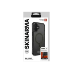 Skinarma Saido Apple iPhone 16 6.1" Magnetic Charging phone case in black color