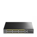 Cudy GS1026PS2 v&otilde;rgul&uuml;liti Mittejuhitav Gigabit Ethernet (10/100/1000) Power over Ethernet tugi Must