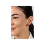 Brilio Brilio Silver Beautiful silver earrings Four-leaf clover EA1157WR