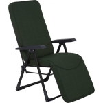 Garden Garden armchair with footrest Modena Square Plus Black Edition H024-32PB PATIO