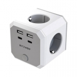 BlitzWolf BW-EC2 8-in-1 Power Cube (4xAC / 2 x USB-A / 2 x USB-C)