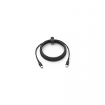 Belkin ENA008HQ2MBK USB-kaabel USB 2.0 2 m USB C Must