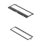 HAVN HAVN HS 420 ventilaatorite kinnitusklambrid 360 mm radiaatoritele - must