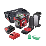 Kryžminine Kryžminine laseritase nivellere FLEX ALC 3/360-G/R 12V