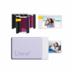 Liene Pearl N200 Pro 2x3" Portable Photo Printer Kit (Purple)