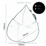 Qubo Splash Drop Pebble POP FIT