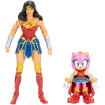 Jakks Jakks Pacific Sonic The Hedgehog x Dc Comics Amy ja Wonder Woman kuju