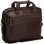 The The Chesterfield Brand Calvi laptop bag for 15.6" laptop, brown