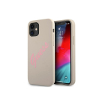 Case Case Guess GUHCP12SLSVSGP iPhone 12 mini 5.4" gray pink/gray pink hardcase silicone Vintage