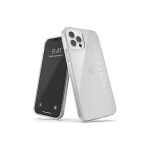Case Case Superdry SuperDry Snap iPhone 12/12 Pro Clear Cas e silver / silver 42591