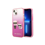 Case Case Karl Lagerfeld KLHCP13STGKCP iPhone 13 mini 5.4" hardcase pink/pink Gradient Ikonik Karl & Choupette