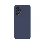 Evelatus Samsung Galaxy A33 5G Premium Soft Touch Silicone Case Midnight Blue
