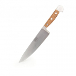 G&uuml;de Alpha cooking knife 21 cm Olive Wood